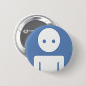 taro tanaka badge ronde button 5,7 cm (Voorkant /achterkant)