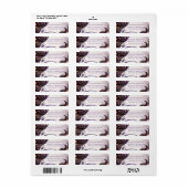 Taroekaarten Aangepast Retouradres Etiket (Full Sheet)