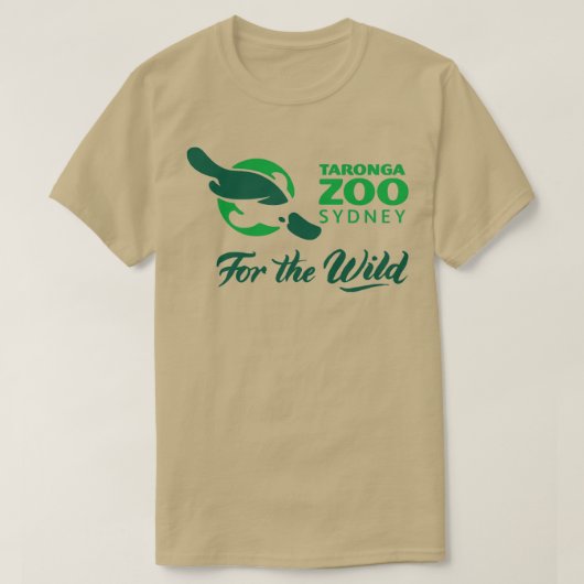 Taronga Zoo Park Logo1 T-shirt (Design voorkant)