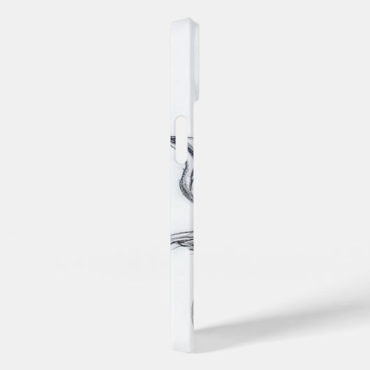 TAROT/ANTIEK FANTASY GROTESQUE MASK Black White Case-Mate iPhone Case (Achterkant / Rechts)