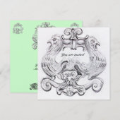 TAROT/ANTIEK FLORENTINE GROTESQUE FANTASY KAART (Voorkant / Achterkant)