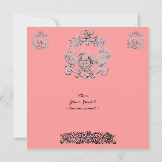 TAROT/ANTIEK FLORENTINE GROTESQUE FANTASY KAART (Achterkant)