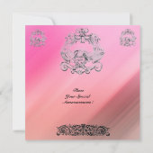 TAROT/ANTIEK FLORENTINE GROTESQUE Roze Kaart (Achterkant)