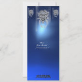 TAROT/ANTIEK GROTESQUE FANTASY Blue Gemstone Kaart (Achterkant)