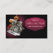 Tarot, astrologie, astroloog visitekaartje (Voorkant)