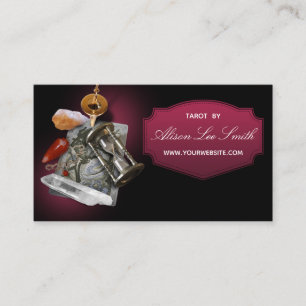 Tarot, astrologie, astroloog visitekaartje