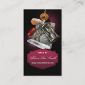 Tarot, astrologie, astroloog visitekaartje (Voorkant)