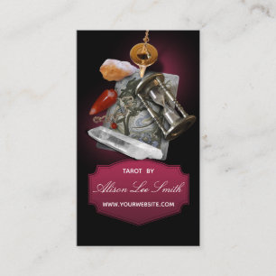 Tarot, astrologie, astroloog visitekaartje