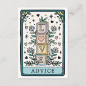 Tarot Baby shower Advies en Wens Activiteit Kaart (Voorkant)