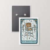 Tarot Baby shower Big Brother Button (Voorkant / Achterkant)