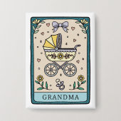 Tarot Baby shower oma Button (Voorkant)