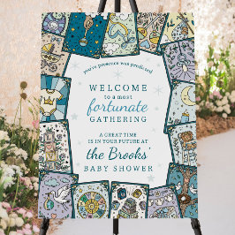 Tarot Baby Shower Welkom voor Jongen