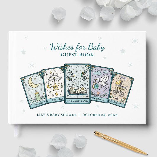 Tarot Baby shower Wensen voor Baby Gastenboek