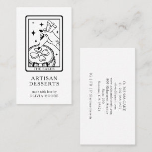 Tarot Baker Banketbakker  Visitekaartje