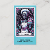 Tarot Baker Pastry Chef Dessert Cateraar Visitekaartje (Voorkant)