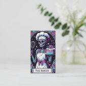 Tarot Baker Visitekaartje (Staand voorkant)