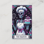Tarot Baker Visitekaartje (Voorkant)