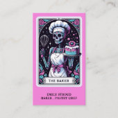 Tarot Baker Visitekaartje (Voorkant)