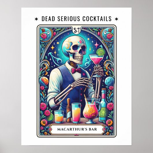 Tarot Bar Kunst Poster (Voorkant)