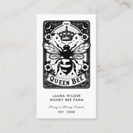 Tarot Bee Theme Honey Bee Apiary Boerderij Beekeep Visitekaartje