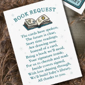 Tarot Books for Baby Shower Book Request Informatiekaartje