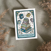 Tarot Books for Baby Shower Book Request Informatiekaartje
