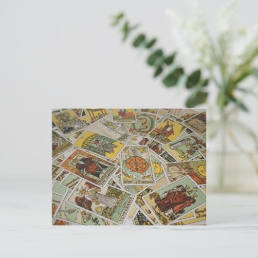 Tarot Briefkaart (Staand voorkant)