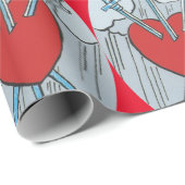 Tarot Card 3 Swords Thunder_Cove Cadeaupapier (Rol Hoek)
