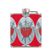 Tarot Card 3 Swords Thunder_Cove Heupfles (Achterkant)