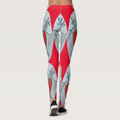 Tarot Card 3 Swords Thunder_Cove Leggings (Achterkant)