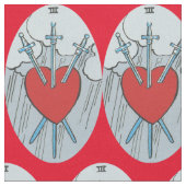 Tarot Card 3 Swords Thunder_Cove Stof (Close Up)