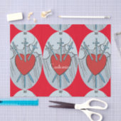 Tarot Card 3 Swords Thunder_Cove Tissuepapier (Craft)