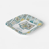 Tarot Card Baby Shower Papieren Bordje (Gebogen)