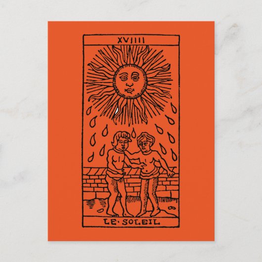 Tarot Card Briefkaart (Voorkant)