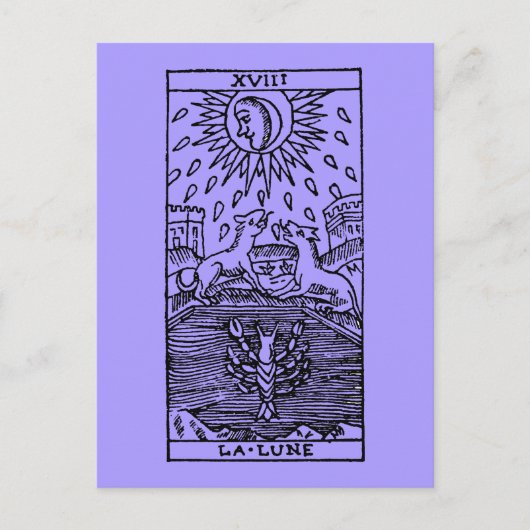 Tarot Card Briefkaart (Voorkant)