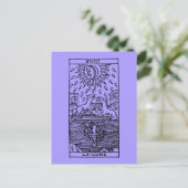 Tarot Card Briefkaart (Staand voorkant)