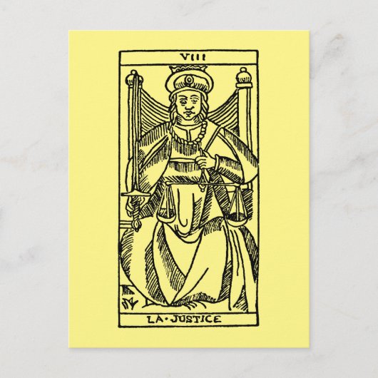 Tarot Card Briefkaart (Voorkant)