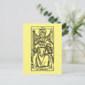 Tarot Card Briefkaart (Staand voorkant)