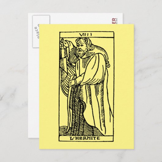 Tarot Card Briefkaart (Voorkant / Achterkant)