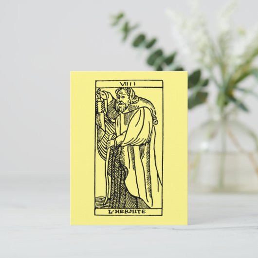 Tarot Card Briefkaart (Staand voorkant)