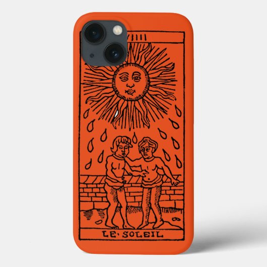 Tarot Card Case-Mate iPhone Case (Achterkant)