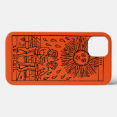 Tarot Card Case-Mate iPhone Case (Achterkant (horizontaal))