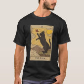 Tarot Card Cat The Fool T-shirt (Voorkant)