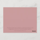 Tarot Card - De maan Briefkaart (Achterkant)