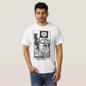 Tarot Card DEATH Halloween Costume T-shirt (Voorkant volledig)