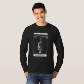 Tarot Card - Hanged Man - Skull, Skeleton T-shirt (Voorkant volledig)