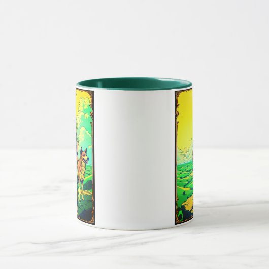 Tarot Card Illustration, The Fool Mok (Midden)