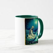 Tarot Card Illustration, The Star Mok (Voorkant rechts)