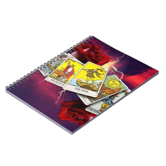 Tarot-card-laptop Notitieboek (Linkerzijde)