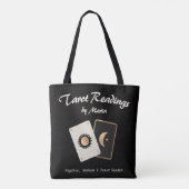 Tarot Card lezen Tote Bag (Achterkant)